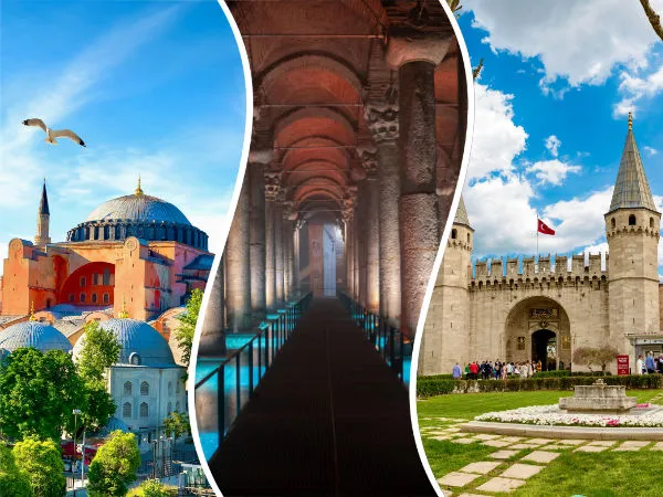 Biglietti combinati Hagia Sophia, Cisterna Basilica e Palazzo Topkapi